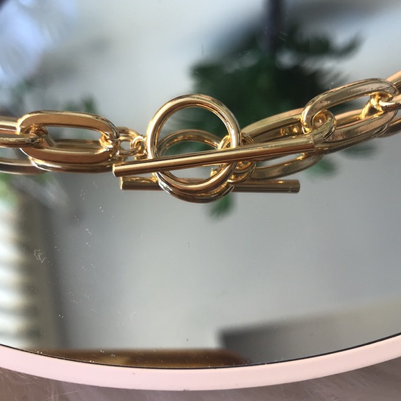 LOUIS VUITTON LOCK # 300 WITH GOLD TONED CHAIN - Picture 9 of 11